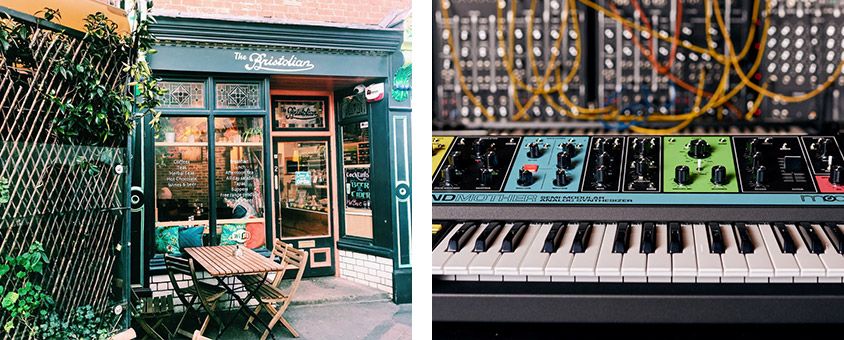The Bristolian and Moog Grandmother synth
