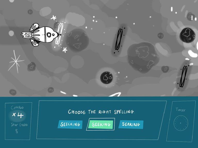 PlanetTeach game wireframes