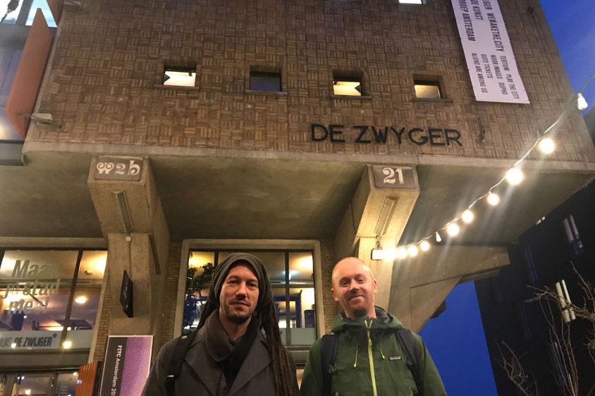 Simon and Jack at FITC Amsterdam 2019