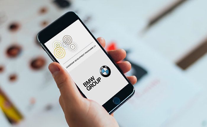 Strategic Leadership / BMW app design on iPhone