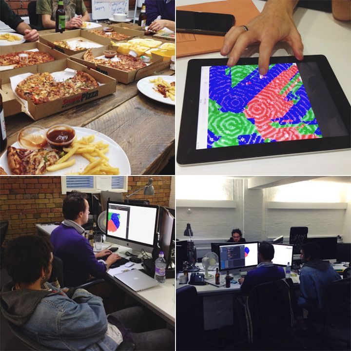 Pizza and development hackathon 2015