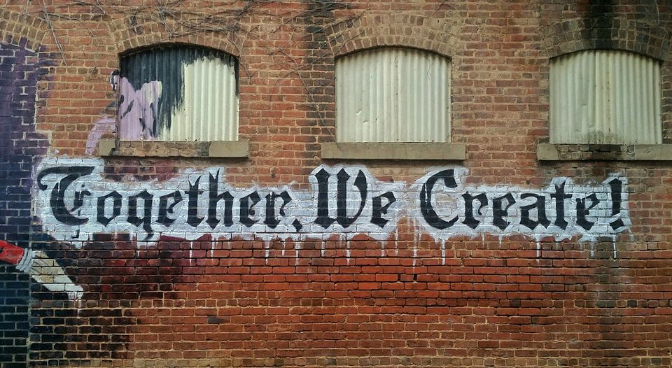 Together we create street art