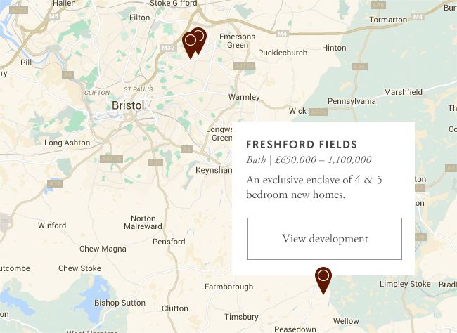 Cotswold Homes development map