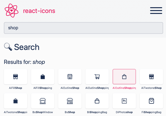 React Icons