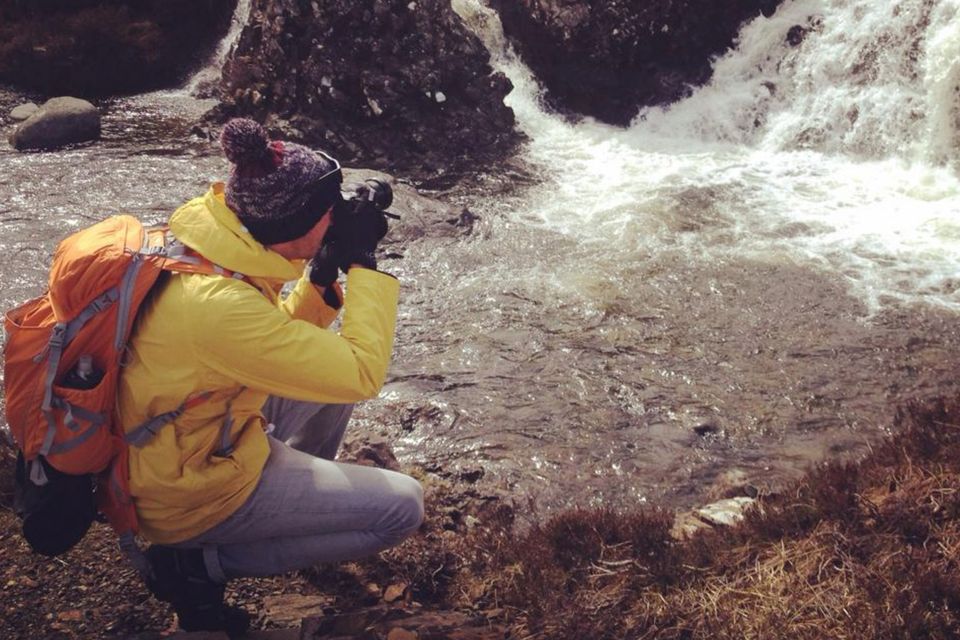 Matt taking a photo