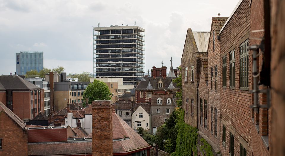 View of Bristol from Gravitywell studio