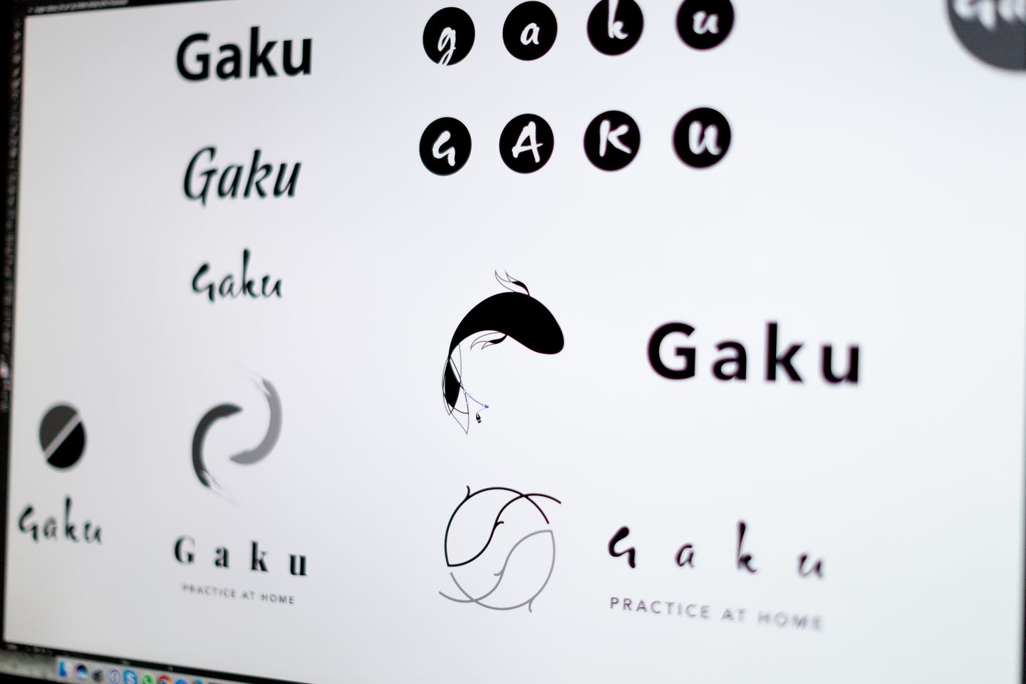 Gaku logo designs