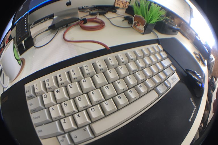 Keyboard micro photo